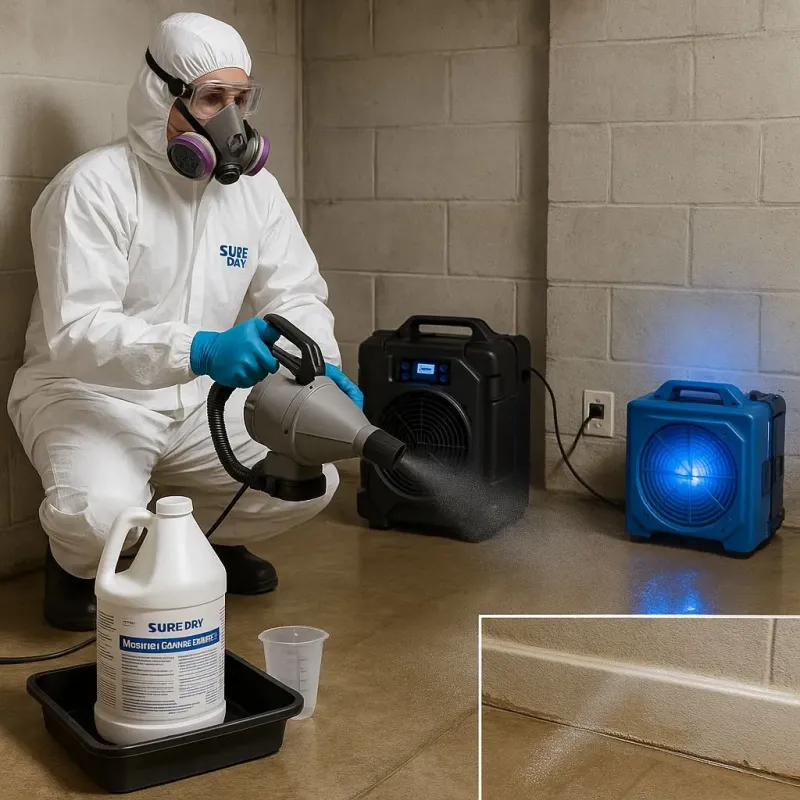 Sanitization and Odor Removal process in Green Acres, CA