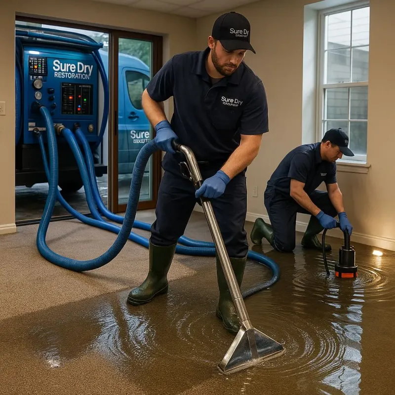 Water Extraction and Removal process in Green Acres, CA